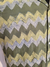 Batik Chevron Embroidered Shirt