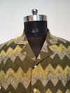 Batik Chevron Embroidered Shirt