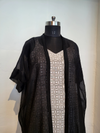 Sitara Sequin Chanderi Slip Dress & Shrug Set
