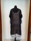 Sitara Sequin Chanderi Slip Dress & Shrug Set
