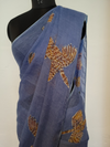 Batakh Batik Linen Saree