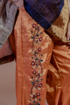 Narangi Phool Bel Embroidered Pant