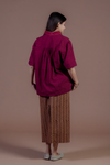 Bagh Printed Gulabi Shirt