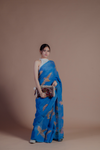 Batakh Batik Linen Saree