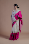 Gulabi Boota Saree