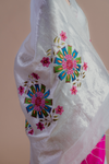 Gulabi Boota Saree