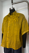 Amaltaas Linen Shirt – Floral Delight