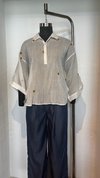 Sunflower Kaftan Shirt – Summer Radiance