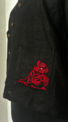 Heart Face Tigress Linen Shirt