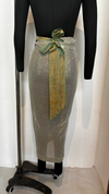 Sea Green Sequin Drape Skirt – Sea-inspired Elegance