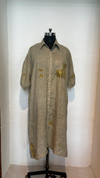 Yellow Boota Linen Shirt Dress