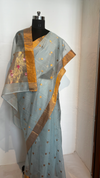 Neel Kamal Chanderi Saree