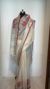 Gulaab Linen Saree