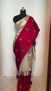 Gulabi Boota Saree