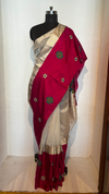 Gulabi Boota Saree