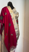 Gulabi Boota Saree