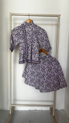 Printed Co-ord Set – Frilled Elegance