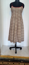 Bagh Print Panel Dress