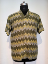 Batik Chevron Embroidered Shirt