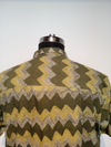 Batik Chevron Embroidered Shirt