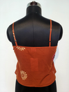 Ujjain Batik Peplum Slip Top
