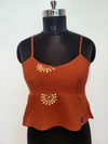 Ujjain Batik Peplum Slip Top