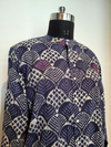 Indigo Batik Hand Embroidered Shirt