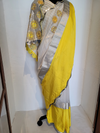 Basanti Mashroo Hand Embroidery Saree
