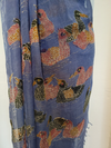 Batakh Batik Linen Saree