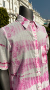 Tye-Dye Shirt – Bougainvillea Bliss