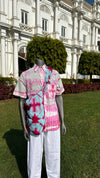 Tye-Dye Shirt – Bougainvillea Bliss