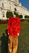 Flounce Collar Shirt – Regal Femininity