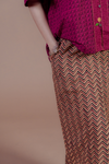 Bagh Printed Gulabi Shirt