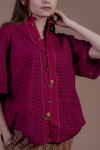 Bagh Printed Gulabi Shirt