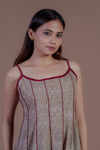 Bagh Print Panel Dress
