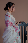 Gulaab Linen Saree