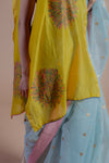 Neel Kamal Chanderi Saree