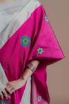 Gulabi Boota Saree