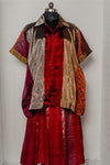 Chanderi Tissue Kaftan Shirt– Sheer Elegance, Pure Art