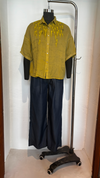 Amaltaas Linen Shirt – Floral Delight