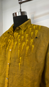 Amaltaas Linen Shirt – Floral Delight
