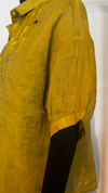 Amaltaas Linen Shirt – Floral Delight