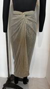 Sea Green Sequin Drape Skirt – Sea-inspired Elegance
