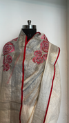 Gulaab Linen Saree