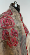 Gulaab Linen Saree