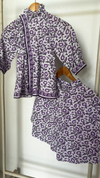 Printed Co-ord Set – Frilled Elegance