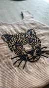 Cheetah Knot Bag