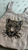 Cheetah Knot Bag